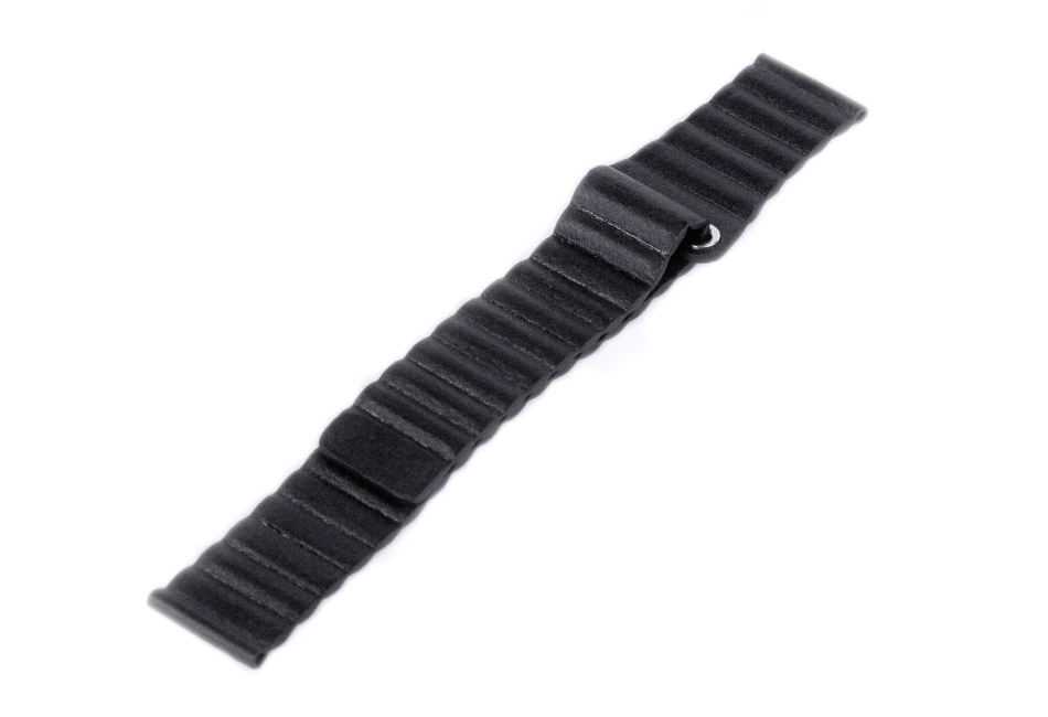 Black Vegan Leather Band - Embr Labs