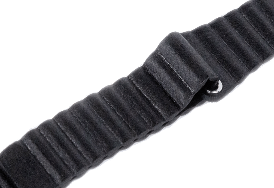 Black Vegan Leather Band - Embr Labs