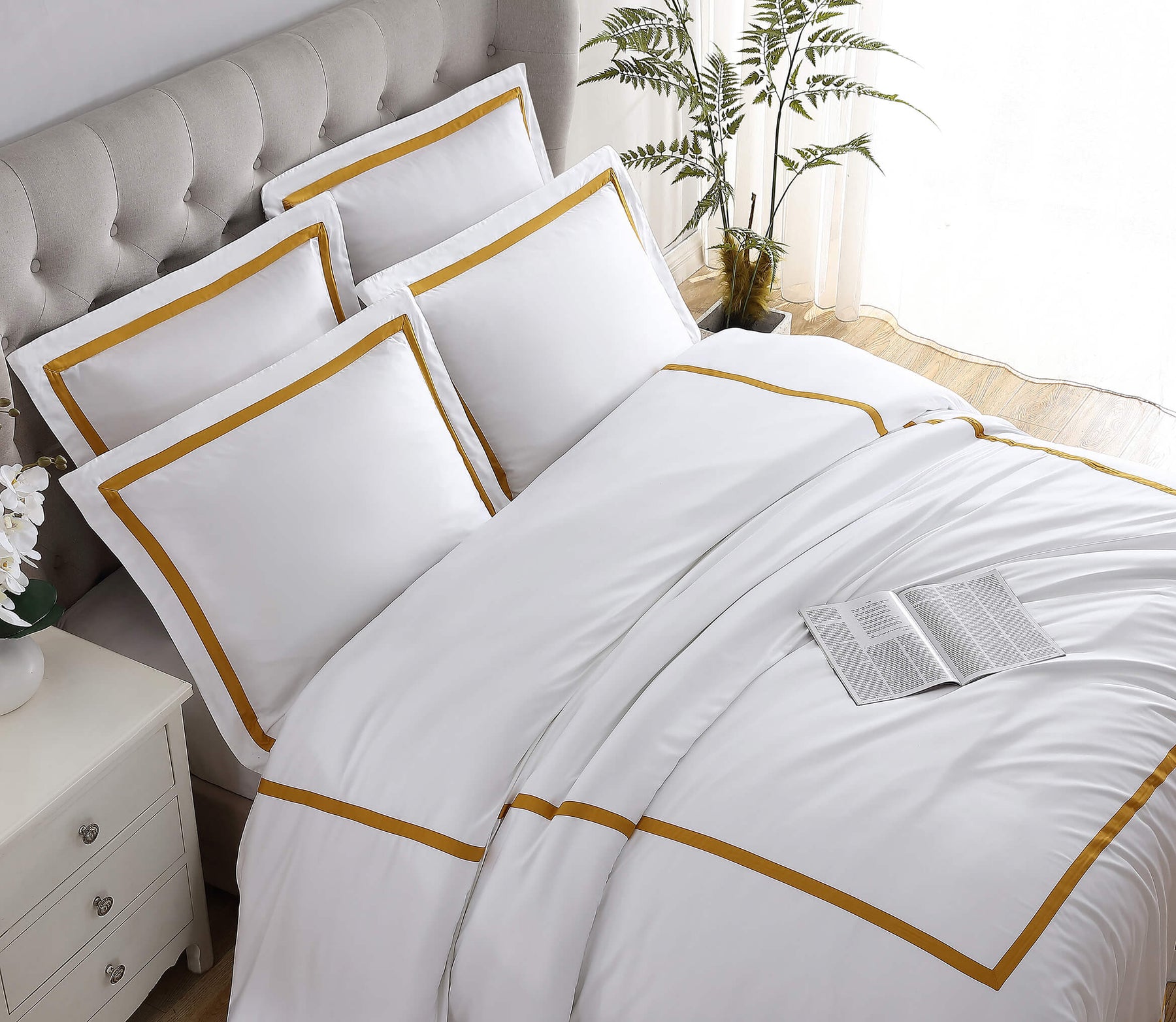 Frame Premium Bamboo Bed Toppers Bundle