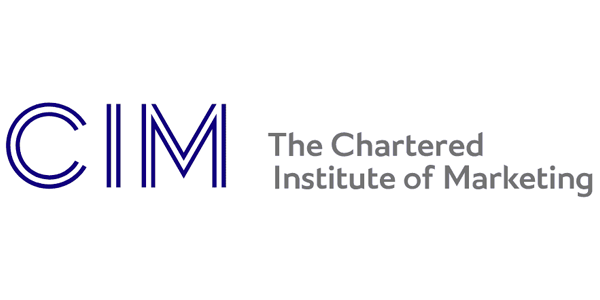 CIM (The Chartered Institute of Marketing) logo.